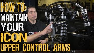 HOW TO Maintain Your ICON Uniball Upper Control Arms [upl. by Ailel997]