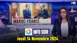 Info soir  Jeudi 14 Novembre 2024 [upl. by Reibaj]