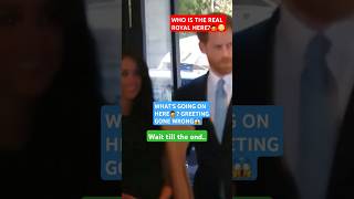 SUSSED IT REASON WHY MEGHAN ALWAYS RUSHES IN FRONT OF PRINCE HARRY TO GREET FIRST catherinefyp [upl. by Anairda]