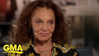 Diane von Furstenberg talks new Hulu documentary Woman in Charge [upl. by Suzetta]