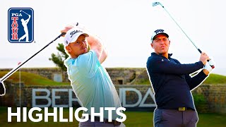 Highlights  Round 1  Butterfield Bermuda  2024 [upl. by Ainesey]