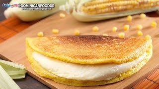 Receta – Cachapas Venezolanas Como hacerlas fácil y ricas [upl. by Griseldis]