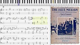 The Blue Melody by Maceo Pinkard 1917 Jazz piano [upl. by Darryl678]