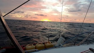 SV Magnolia Ep 109 Offshore Run from Lake Worth Inlet at West Palm Beach to Key Biscayne FL [upl. by Yeo]