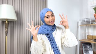 Tutorial Hijab Simple amp Stylish untuk Daily Look  Satu Hijab Banyak Gaya [upl. by Sholes]