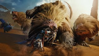 Monster Hunter Wilds Beta Demo  Alpha Doshaguma Boss Fight [upl. by Aihsiym]