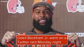 Browns WR Odell Beckham Jr responds to critics after commitment gets questioned [upl. by Ahsikat]