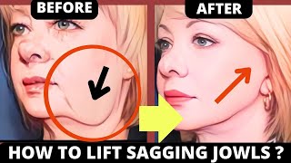 ANTIAGING FACE LIFTING EXERCISES FOR JOWLS amp LAUGH LINES  SAGGY SKIN FOREHEAD FROWN LINES [upl. by Ellennad]