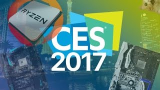 AMD reveals an army of Ryzen PCs at CES 2017 [upl. by Ahsinik]