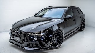 AUDI RS6  Interior Exterior amp Details [upl. by Olwena]