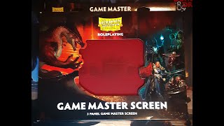 Dragon Shield Game Master Screen Review [upl. by Edahc]