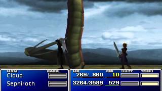 FF7  Play with Sephiroth until Mythril Mines PC version [upl. by Kettie]