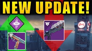 Destiny 2 NEW UPDATE  IKELOS Shotgun NERF  New Raid Info  SMG Buff amp More [upl. by Yderf871]