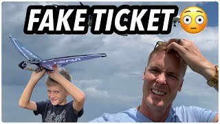 Kid Buys Fake Plane Ticket for DAD  Cousin Temper Tantrum [upl. by Donnie763]