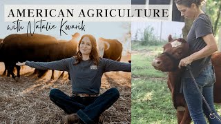 American Agriculture  Natalie Kovarik of Kovarik Cattle Co [upl. by Bluma]