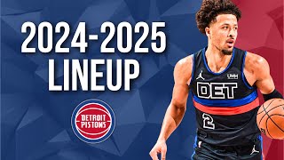 Detroit Pistons Updated Roster 20242025 [upl. by Ahsiki542]