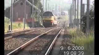 SNCB 5205 passe Pondrôme avec le 8680  Rame réversible  vers Bertrix [upl. by Quartas]