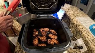 Crispy Chicken Wings in the Ninja Speedi in 15 Minutes [upl. by Shirk965]