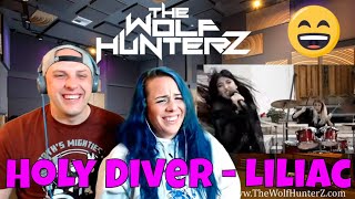 Holy Diver  Liliac Official Cover Music Video THE WOLF HUNTERZ Reactions [upl. by Ham]