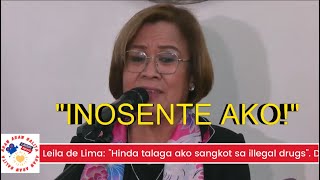 De Lima quotInosente Ako Pangulong Duterte Umamin Ka Naquot [upl. by Hinkel305]