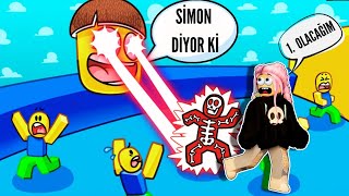 SİMON NE DERSE YAPTIK ⚡GÖKSİNİN DÜNYASI 🌍 ROBLOX SİMON SAYS [upl. by Anaila]