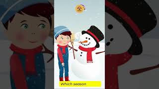 The Seasons Songs for Children  Four Seasons  Preschool Kindergarten  Kids Songs  Learn English [upl. by Martsen]