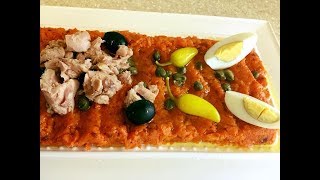 سلاطة امك حورية 🥕🥕  سلطة جزر تونسية  Omek Houria salade de carottes Tunisienne [upl. by Atineg]