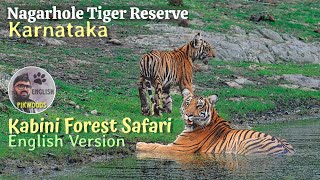 Kabini Forest Safari  Nagarhole Tiger Reserve in India  Karnataka Wildlife English Version [upl. by Ahsekyt]