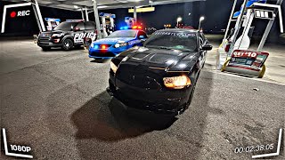 ILLEGAL MOST WANTED CATLESS RT CUTTING UP AT NIGHT POV DRIVE Pops Burbles etc [upl. by Ahsirpac791]