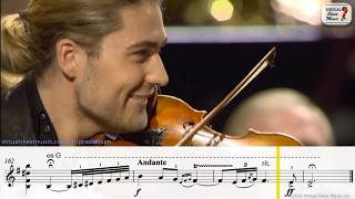 Praeludium and Allegro  PugnaniKreisler  David Garrett  Sheet Music Play Along [upl. by Laerdna]