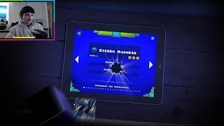 Reacting To The Hardest Levels In GEOMETRY DASH [upl. by Rasia]