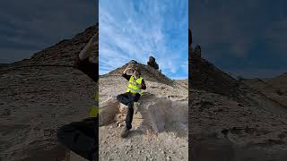 Trachyte Top of Compositionally Zoned Ignimbrite E South Gran Canaria [upl. by Alleram771]