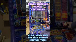 CLOSE ENCOUNTER Barcrest Space Raiders Fruit Machine Side Features [upl. by Oderfliw]