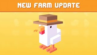 Testing The Crossy Road Farm Update 👩🏼‍🌾 [upl. by Aremus218]