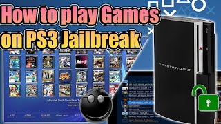 PS3 Jailbreak  How to Play Games on your PS3 [upl. by Atinrahs386]