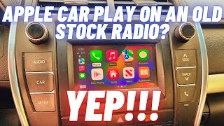 Can You Install Apple CarPlay On A Stock 2016 Toyota Camry You can Now [upl. by Ranitta227]