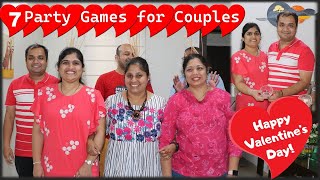 7 MustTry Party Games for Couples Unleash the Fun  Couple games  Valentines Day Party Games [upl. by Hedvig165]