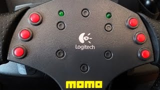 Обзор руля Logitech Momo Racing [upl. by Eeldarb243]