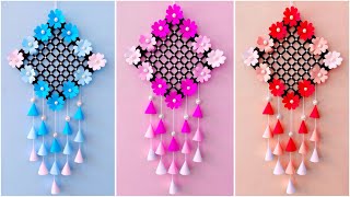 Easy and Quick Paper Wall Hanging Ideas  A4 sheet Wall decor  Cardboard Reuse Diwali decoration [upl. by Adnoved]