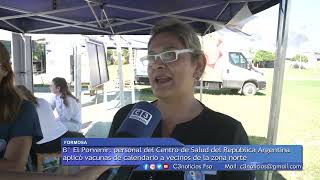 VACUNAS GRATUITAS EN FERIA ITINERANTE DE SOBERANÍA ALIMENTARIA [upl. by Myke281]