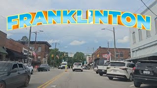 Franklinton NC  A Drive Through Town UPDATED4K [upl. by Melmon]