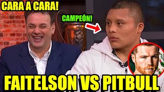 David Faitelson vs Pitbull Cruz ¿Qué pasó CARA A CARA [upl. by Brent]