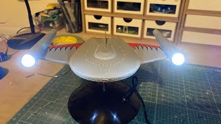 11000 scale Classic Star Trek Romulan Bird of Prey [upl. by Aihsatsan]