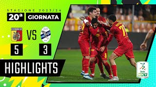 Catanzaro vs Lecco 53  La partita con più goal della stagione  HIGHLIGHTS SERIE BKT 2023  2024 [upl. by Elac]