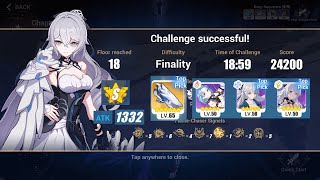 Bronya Silverwing NEX  Elysian Realm 68 Finality  Honkai Impact 3 [upl. by Nnep128]