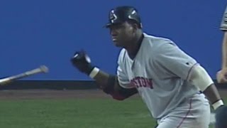 2003 ALCS Gm1 Ortiz hits his first postseason homer [upl. by Ojybbob624]