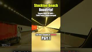 STOCKTON BEACH ROAD TRIP pt1 hiluxgr toyotahilux offroad hiluxgrsport 4x4 beach roadtrip car [upl. by Ellehcen]