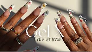 How To Do Gel X Nails At Home Without a Drill  BEGINNER FRIENDLY  gel x nails tutorial [upl. by Daisie]