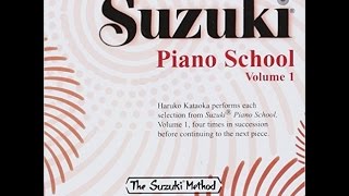 Suzuki Piano School Book 1  Musette Anon [upl. by Ahsieki]