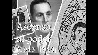 Ascenso de Perón al poder 19431946 [upl. by Nnyrb859]